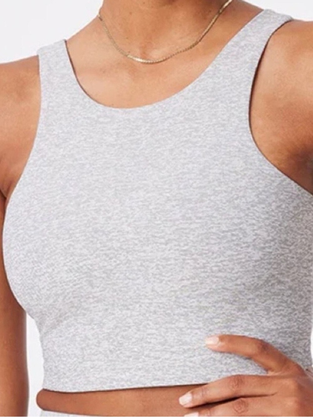 Outdoor Voices Venus crop Top
Colorblock V Back Sports Bra S